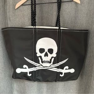 🏴☠️ SEA BAGS Large Jolly Roger Tote - NWT